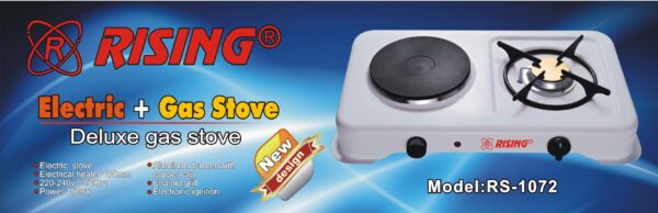 Electric + Gas Stove RS-1072