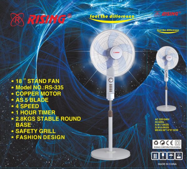 18 Inch Stand Fan RS-335