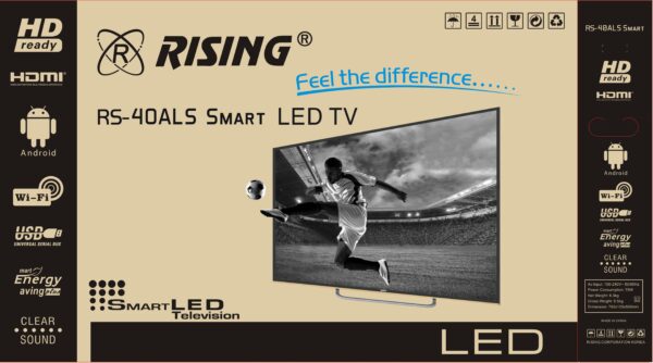 Rising 40" Smart Android LED TV RS-40ALS