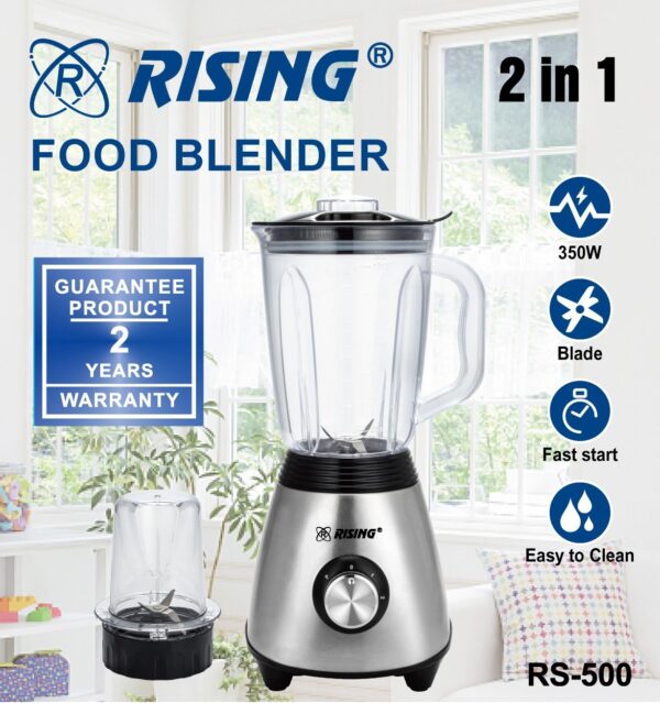 2 in 1 Food Blender RS-500