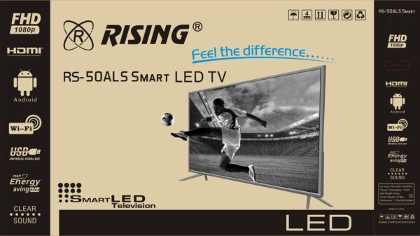 Rising 50" Smart Android LED TV RS-50ALS