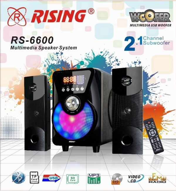 2.1 Channel Multimedia Speaker System RS-6600